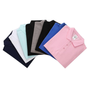 Men’s Plain Polo T-Shirts – Premium Cotton Blend, Multiple Colors