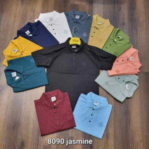 Men’s Polo T-Shirts – Premium Cotton Blend, Multiple Colors