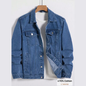Classic Blue Denim Jacket – Stylish Everyday Essential