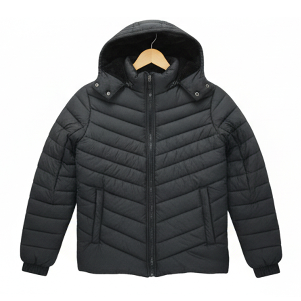 Multi-Season Puffer Jacket with Detachable Sleeves – 2-in-1 Convertible Warmth