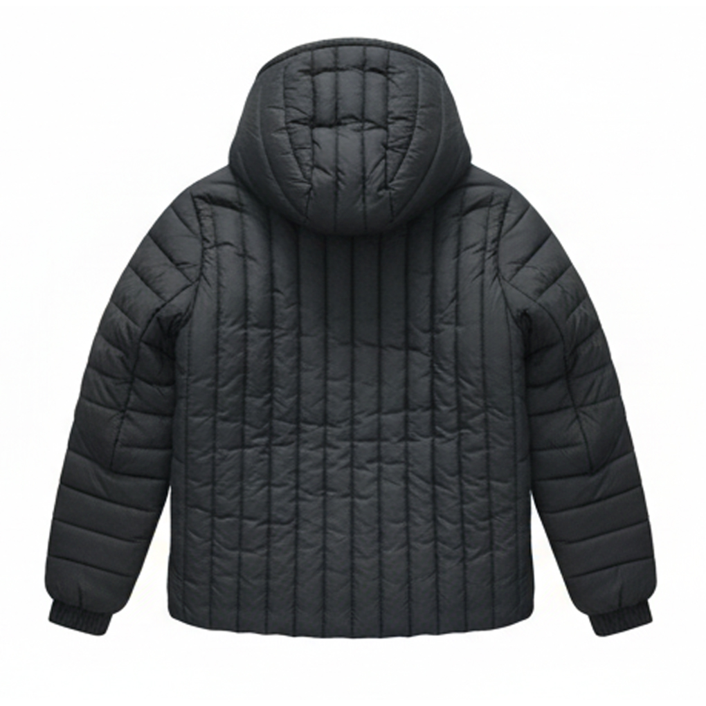 Multi-Season Puffer Jacket with Detachable Sleeves – 2-in-1 Convertible Warmth - Image 2